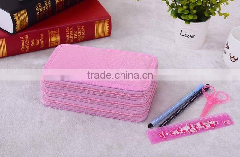Portable multifunctional plastic pen display case