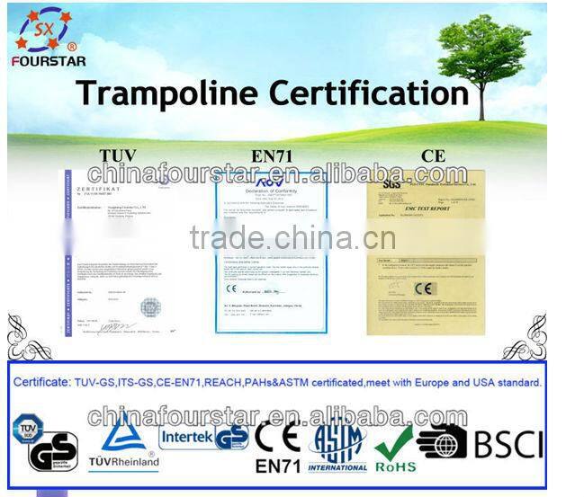 Star Jump Cheap Commercial Outdoor Trampoline For Kids