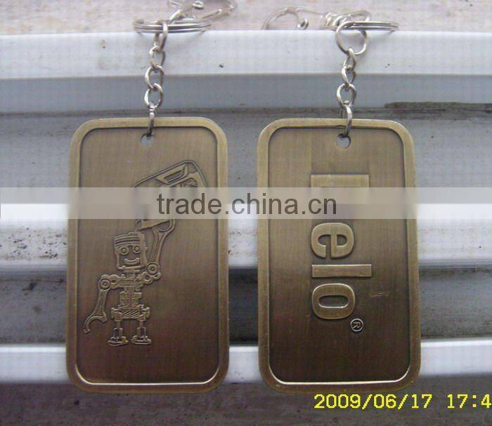 metal embossed dog tag, necklace tag, Pet tag