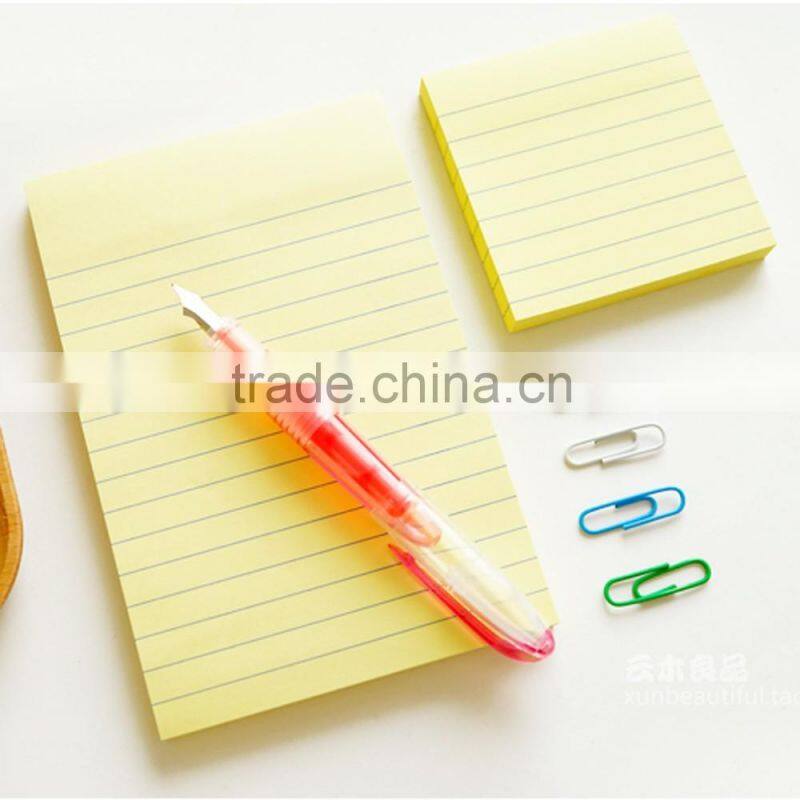 adhesive memo pad