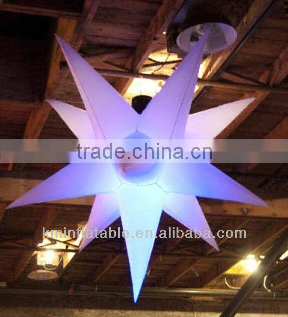 inflatable cloud with LED light decorative inflatable cloud