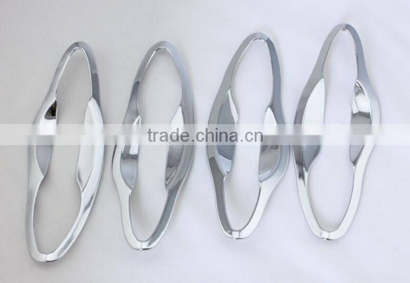 SET ABS CHROME DOOR HANDLE BOWL INSERTS COVER DOOR HANDLE BOWL FOR AVANTE 2012-2013
