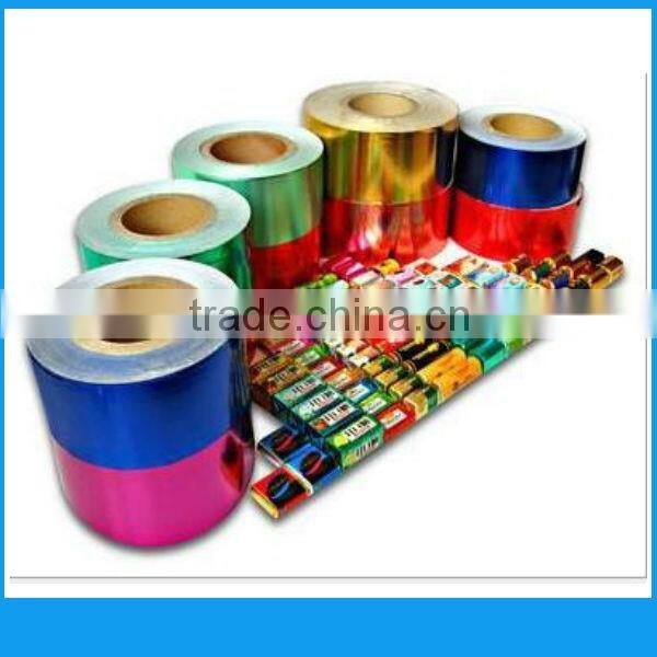 Colored Aluminium Chocolate Wrappers