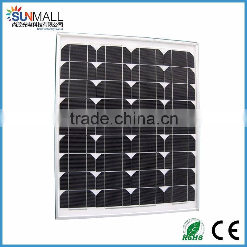 2016 new style Tempered Glass 35 Watt Solar Laminated Panel