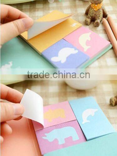 Shadow Animals Sticker Bookmark Marker Memo NotePad Sticky Notes
