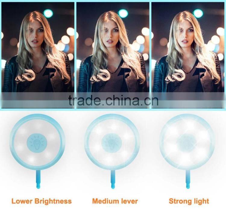 new arrival mobile phone selfie flash selfie light external enhancing selfie night light