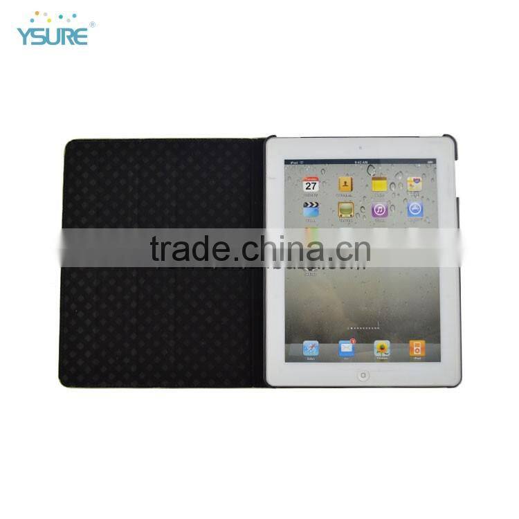 Customized Brand Name Green Crocodile Slim Magnetic PU Leather Stand Smart Cover Case For iPad air iPad 5