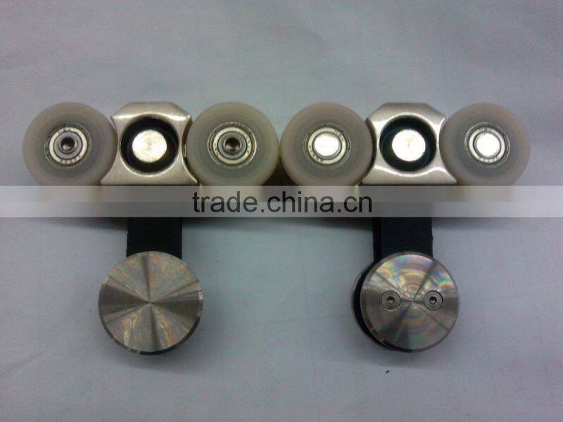 Good looking stainless steel 304/316 glass moving door hanger wheel