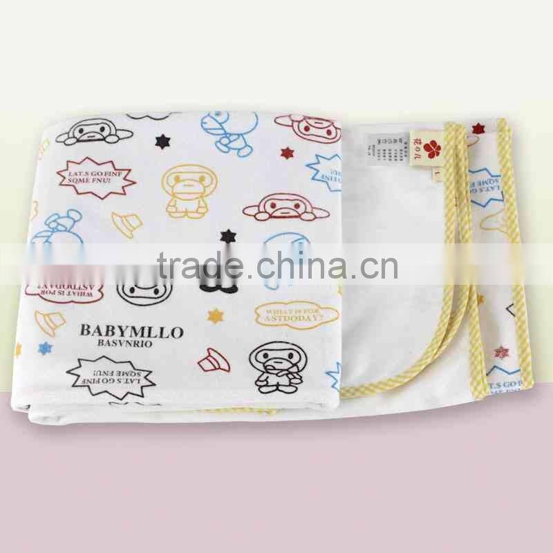TPU Laminated Waterproof Cartoon Mattress Pad