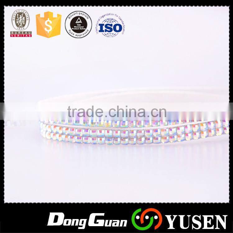 Hot Sales High Quality Customize Promotional White Neck Rhinestone Lanyard