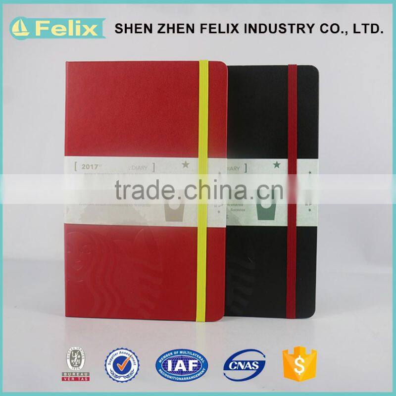 Custom 2016 PU Notebook Cheap Journal Notebook