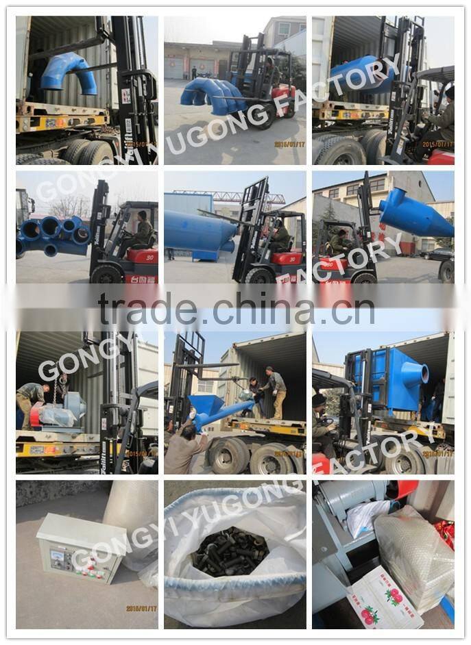 Yugong 800kg/h sawdust dryer machine with best price