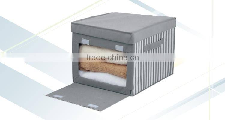 Hot Online Shopping Fabric Storage Box Non-woven with Window