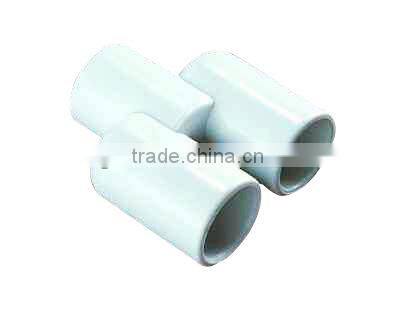 30-111 PVC coupling Tee 1.5" x 2" x 1.5"