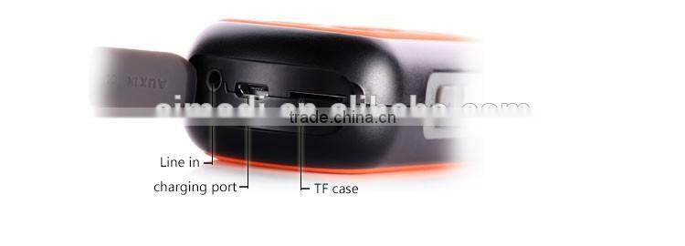 2016 Portable Waterproof outdoor wireless stereo Bluetooth 3.0 Shower speaker With one-key callback