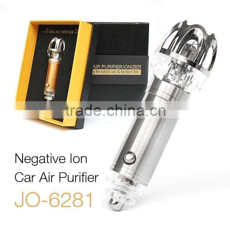 car air ionizer jo-6281 Ion refresher & air ionizer/mini car ionizer oxygen bar
