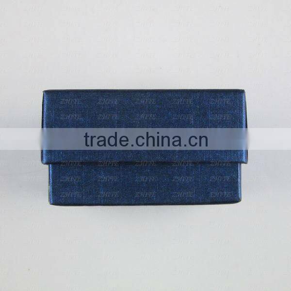 Lovely Dark Blue Christmas Gift Heart Ring Box Wholesale ZTPB-0020