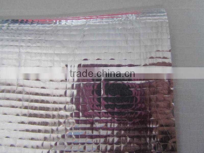 aluminum foil pe tarpaulin,pe plastic sheets canvas with aluminum foil coated