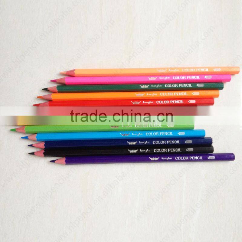 High quality Hexgonal Shape color pencil