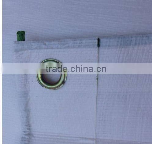 Customsized 6.0 oz. Per Square Yard White Poly Tarps- Super Heavy-duty White Poly Tarpaulin