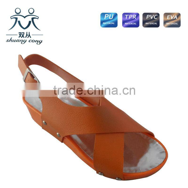 2016 spring newest style ladies sandals and shoes