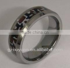 camouflage rings,tungsten carbide ring, wedding ring, fashion ring from China made