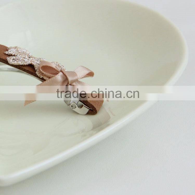 MYLOVE original Women lace barrette fabric hair clip