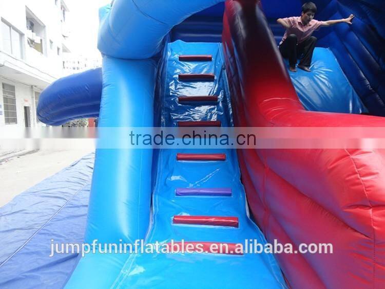 factory direct selling dolphin shape inflatable waterslides