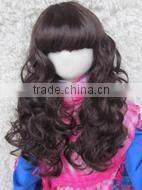 hot sale kids long curly wig