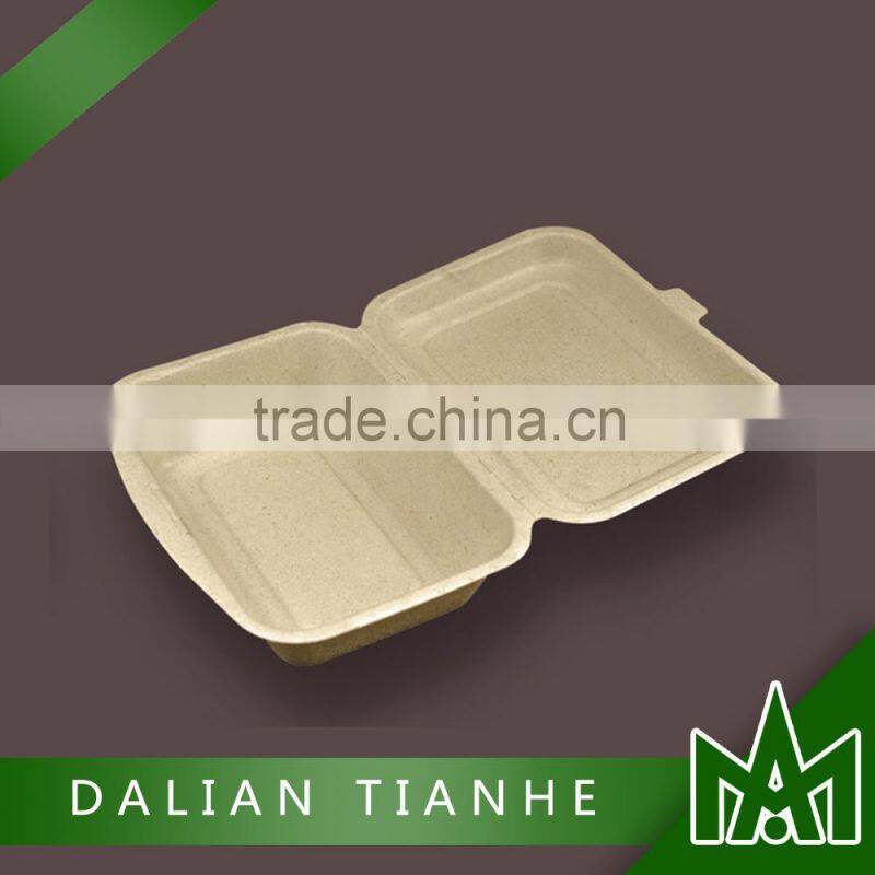 2015 hot sales sugarcane tray with lid