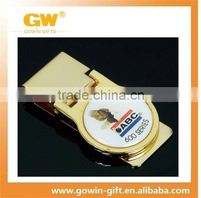 Custom metal promotional etching money clip