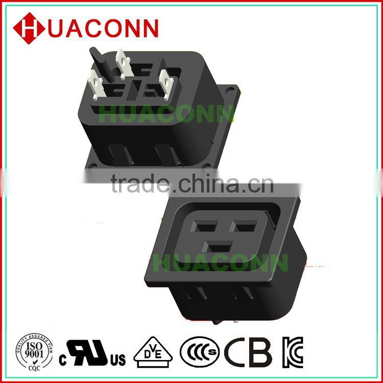 HC-77. customized best selling round pin 1 ac power socket