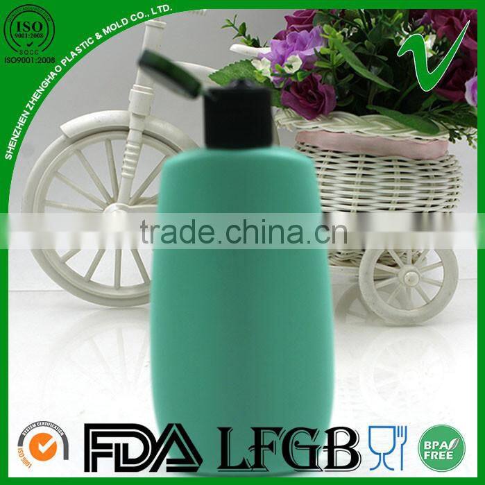 high quality wholesale empty disposable 120ml HDPE cosmetic bottle with flip top cap