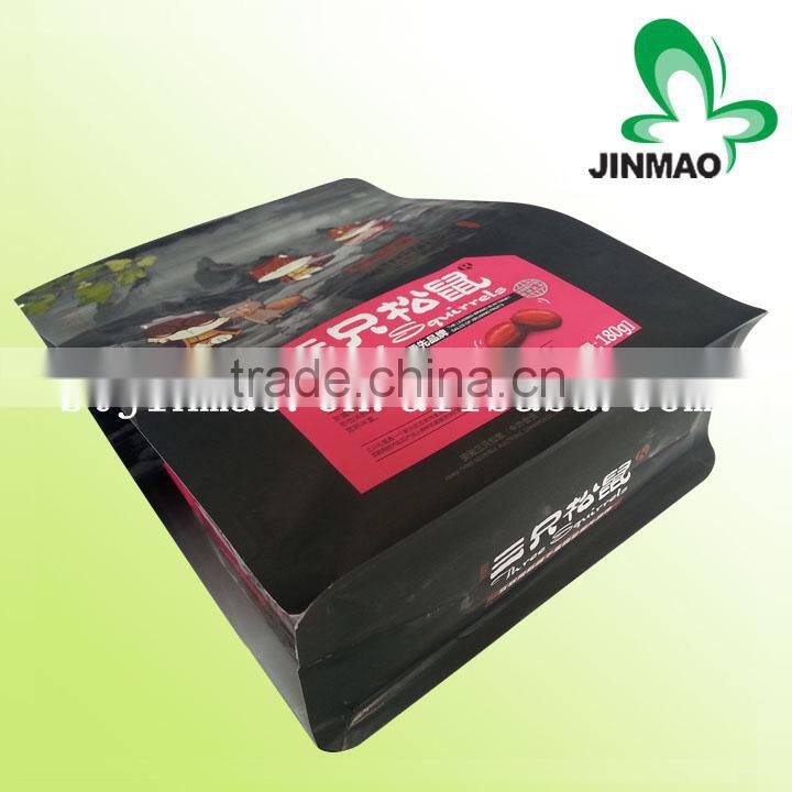 Custom printed side gusset wheat flour packing bags