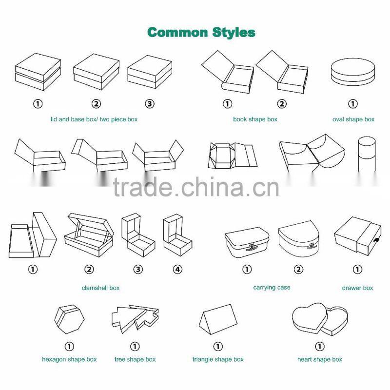 Decorative Handmade Customized Logo Printed Tea Packaging Box