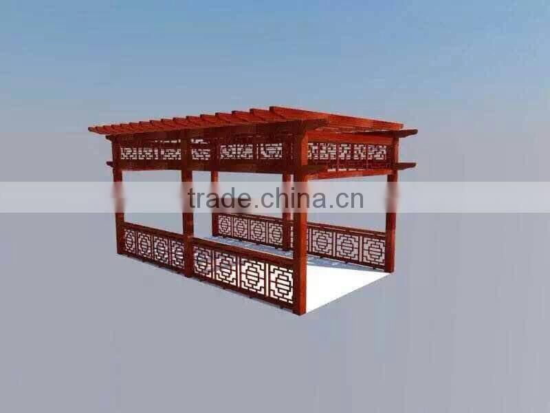 China factory manufacturing high quality aluminium pergola profiles