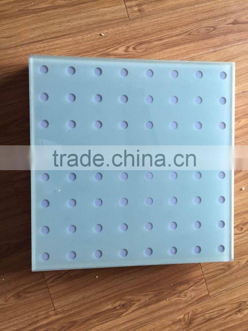 Colorful changing square led floor light floor lamp modern with fiber optic flloor lights can be design by customers