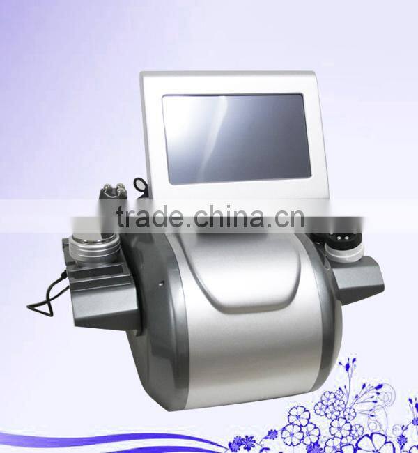 High efficiency weight loss machine/ultrasonic rf vacuum cavitation machine/fat dissolving/slimming machine with CE-F019