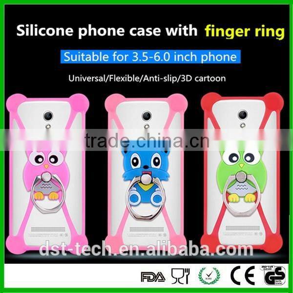 New Design Smart Ring Mobile Phone Soft TPU Case