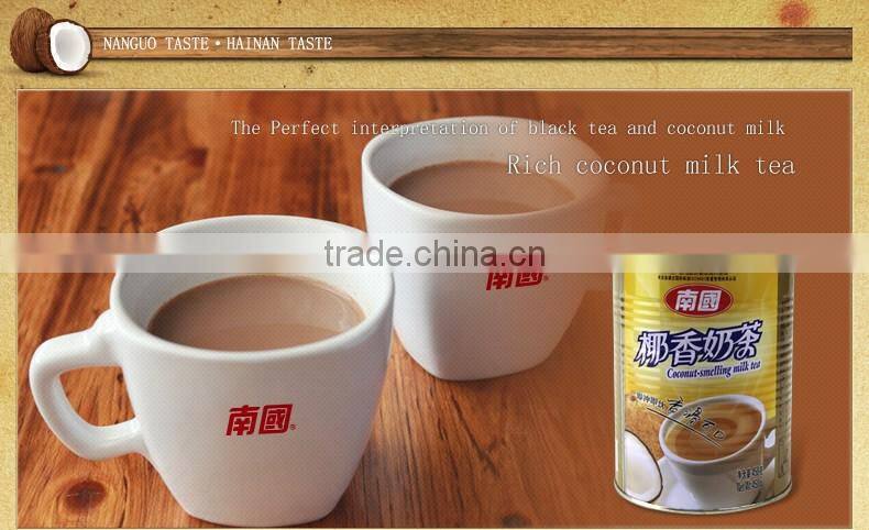 instant coconut milk tea drinks/ canned coconut milk tea 450g