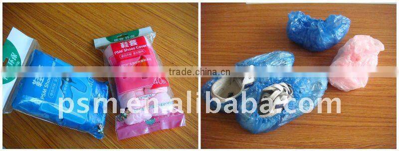 Bioplastic cornstarch disposable shoe cover