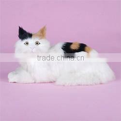 handmade wool animal shape christmas craft cat toy for kids