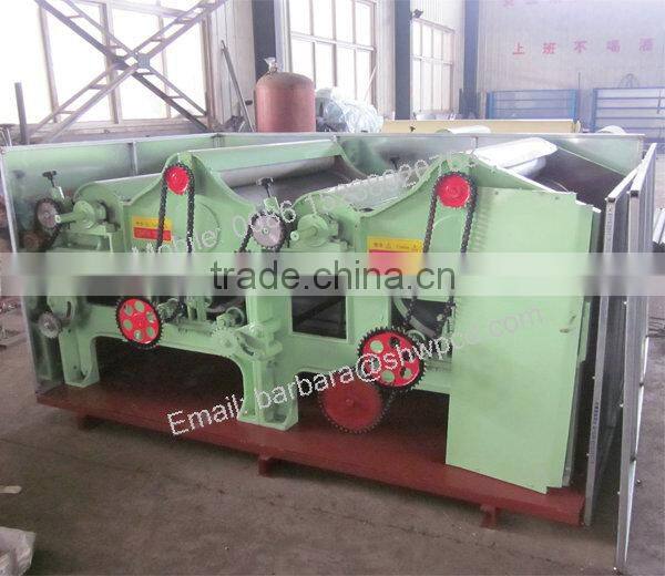 Factory supply Waste Textile Scrap Opening Machine cotton yarn making machine fabric waste cloth recycling machine