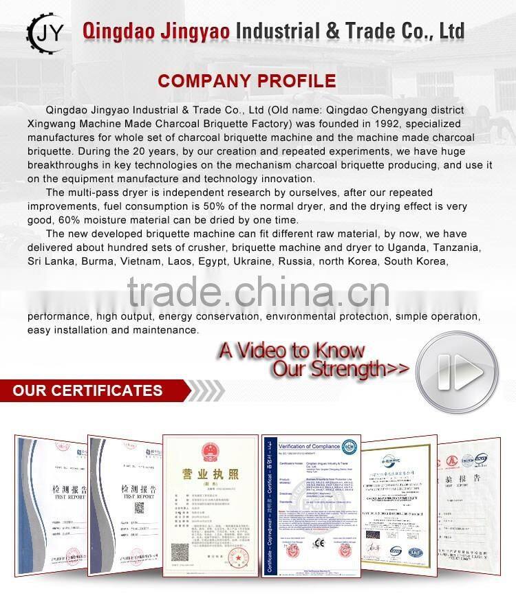 Simple Operation Automatic Control With Adaptable Programming Wood Pellet and Concrete Rotary Dryer Supplier