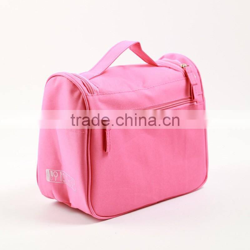 2016 barrel shaped travel cosmetic bag capacity drawstring elegant drum wash bag makeup organizer storaget bag