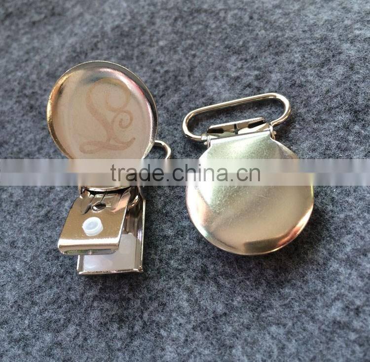 Factory Supplier OEM Metal Garment Suspender Clips Wholesale