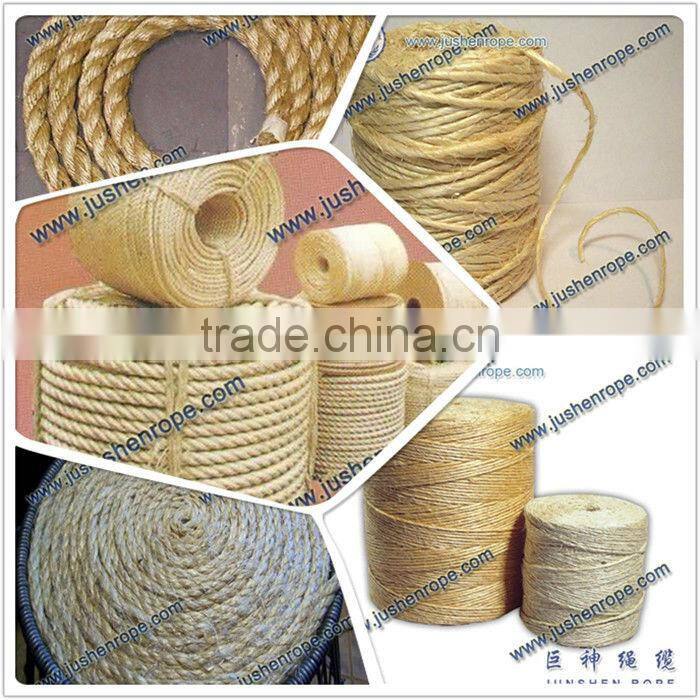 Natural wholesale heavy duty jute twine 3ply