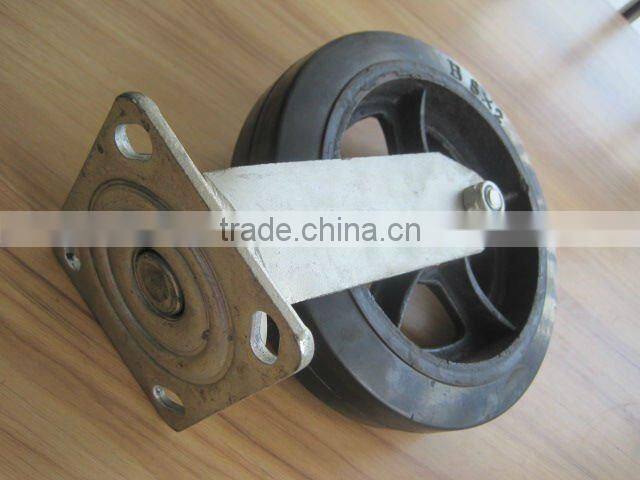 8 inch nylon caster wheels 8X2