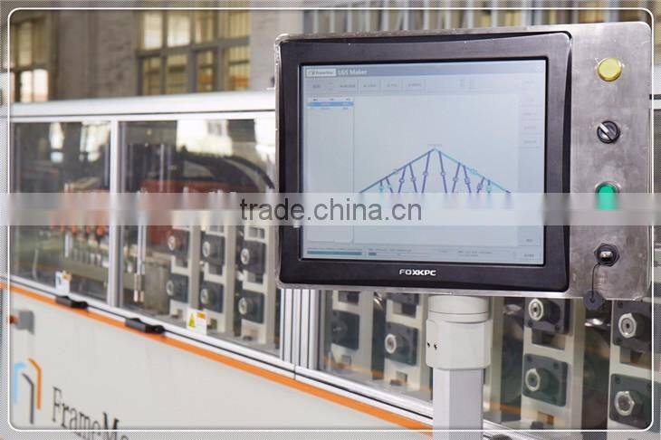 Full automatic light gauge steel frame system cold forming machine