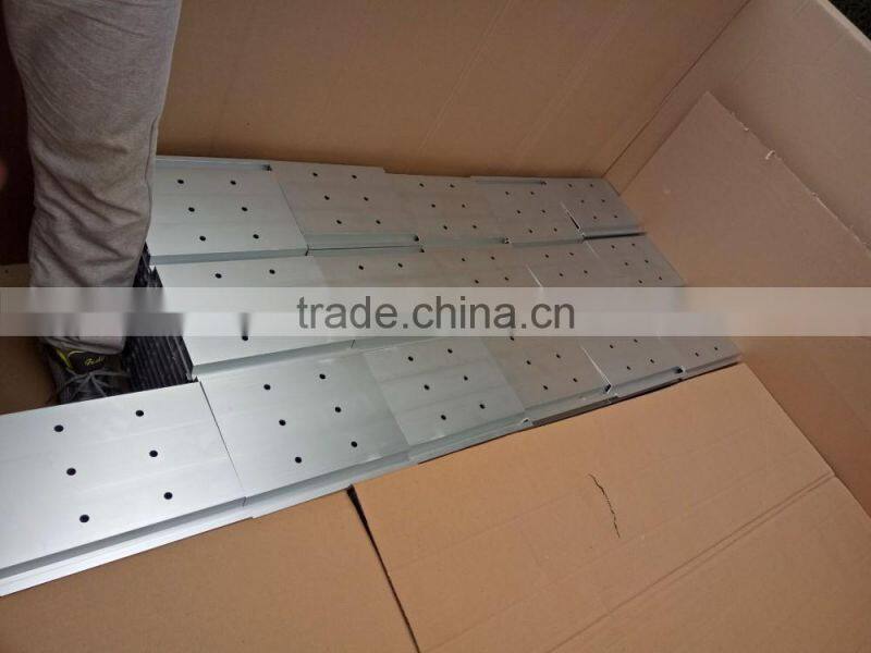 aluminum freezing container for block frozen shrimps
